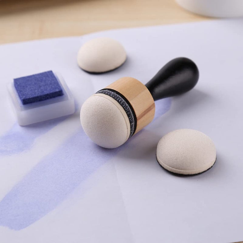 أدوات مزج وخلط أحبار CYFUN DESIGN، عبوات إسفنجية صغيرة بديلة ومجموعات أغطية لمشاريع سكرابوكينغ، وحرف الورق، وأدوات طلاء الحبر للبطاقات. - Image 3